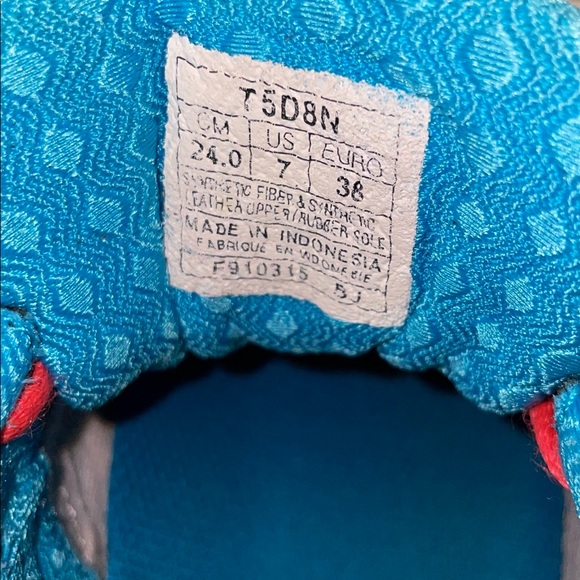 Asics Gel Cumulus 17 Women’s size 7 Silver Blue Pink Athletic Sneaker T5D8N - Picture 11 of 14